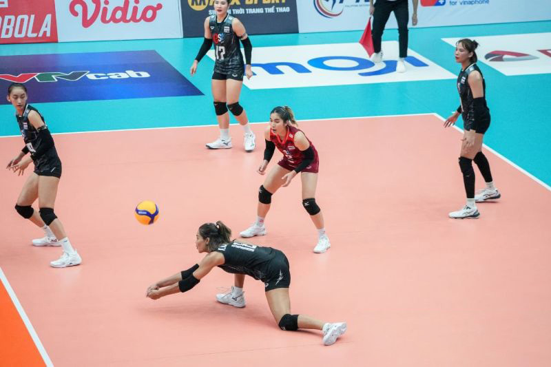 Tim voli putri Thailand tundukkan Vietnam tiga set langsung Tim voli putri Thailand tundukkan Vietnam tiga set langsung