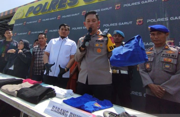 Tiga wisatawan ditangkap karena aniaya anggota polisi di Garut