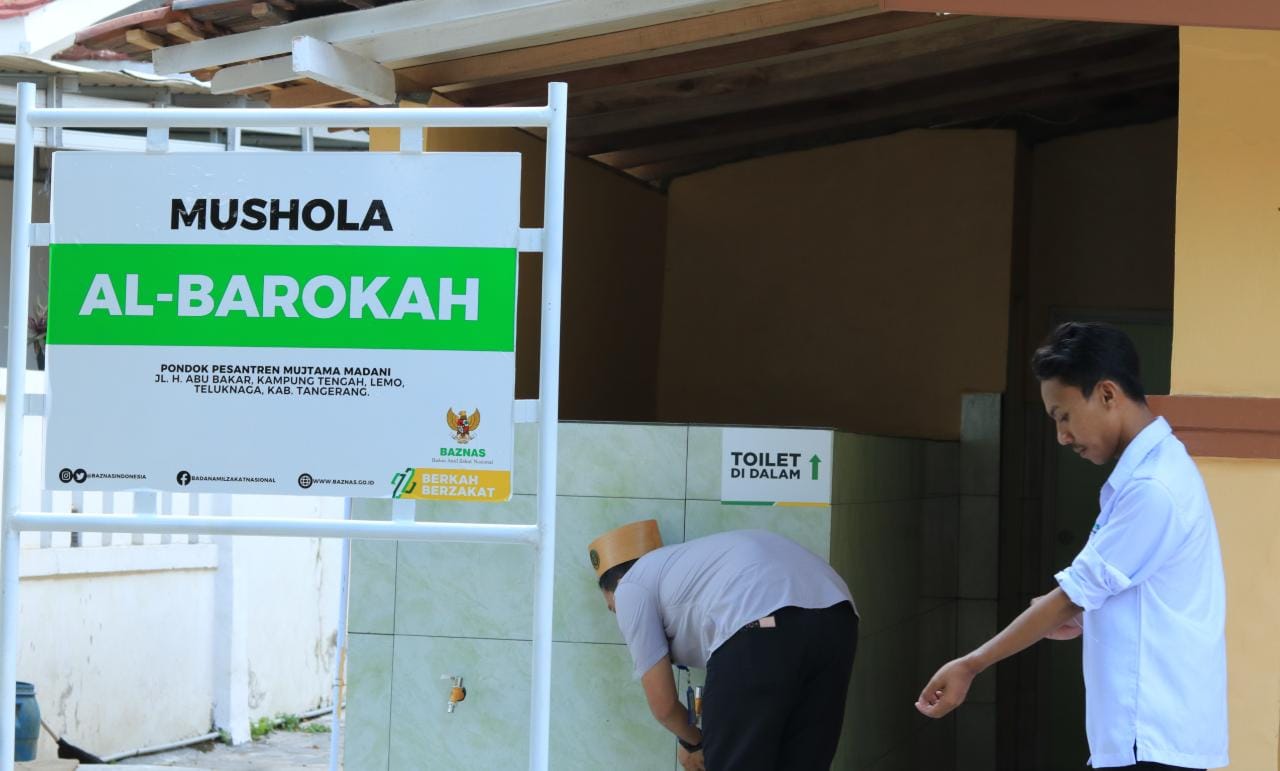 BAZNAS resmikan Program Bedah Musala di Teluknaga Banten 