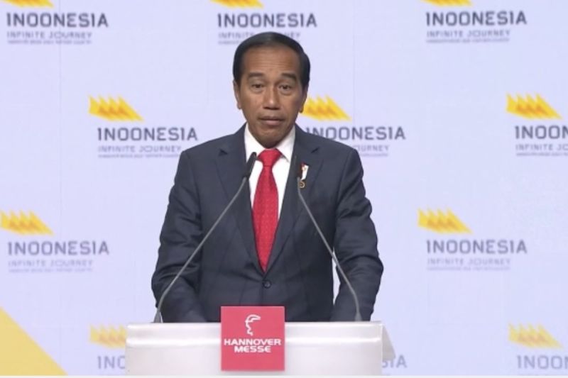 Presiden katakan Indonesia terbuka untuk berkolaborasi di Hannover Messe 2023 Presiden katakan Indonesia terbuka untuk berkolaborasi di Hannover Messe 2023
