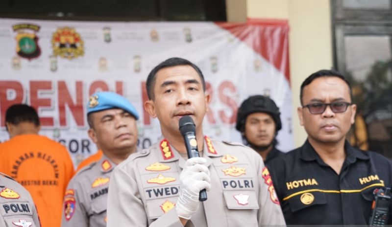 Polres Bekasi ringkus pencuri modus ganjal mesin ATM
