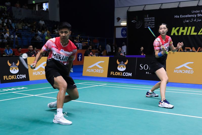 Dejan/Gloria tampilkan kerja sama baik untuk menangi pertandingan Dejan/Gloria tampilkan kerja sama baik untuk menangi pertandingan