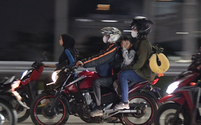 Libur panjang pengaruhi berkurangnya lonjakan roda dua di Kalimalang