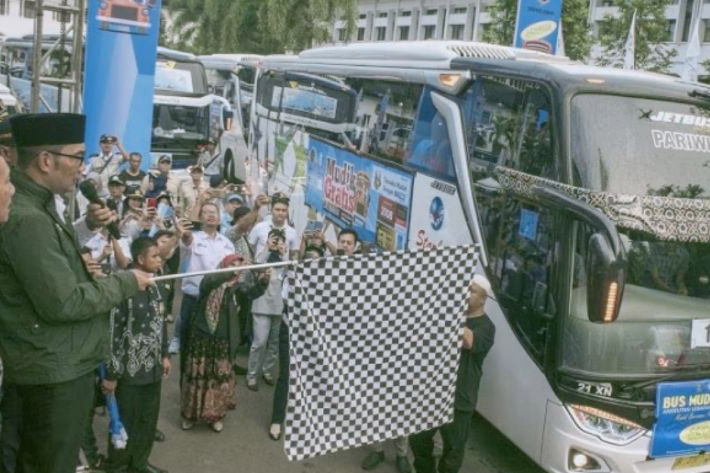 Polres Karawang sediakan mudik gratis dengan kuota 500 orang