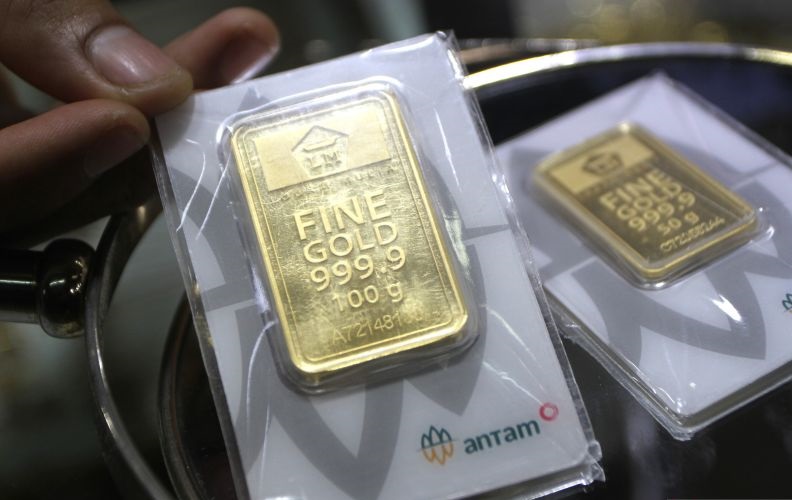 Harga emas Antam hari ini Rp1,062 juta per gram