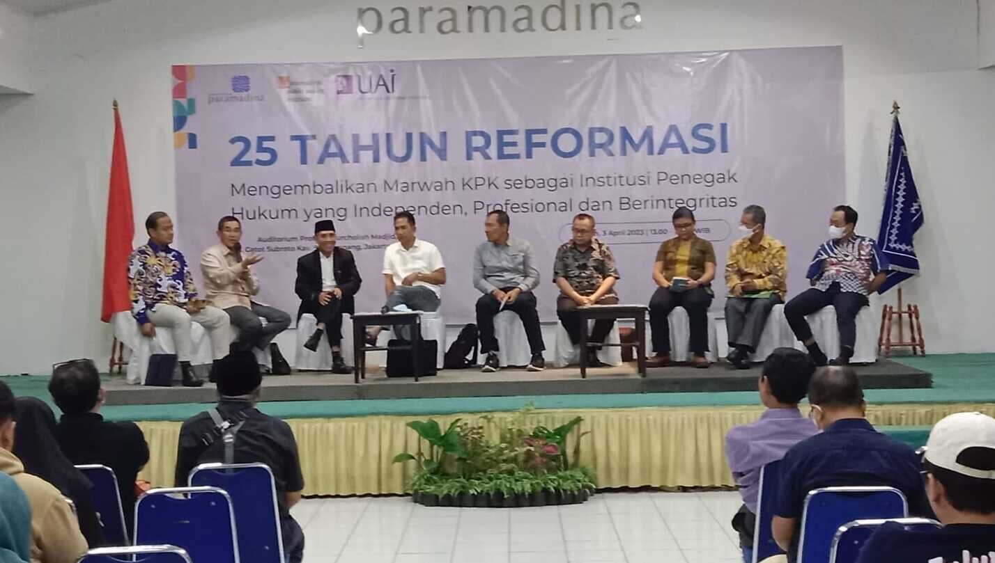 Dinilai rawan intervensi, KPK diminta kembali kepada masa awal pembentukan Dinilai rawan intervensi, KPK diminta kembali kepada masa awal pembentukan