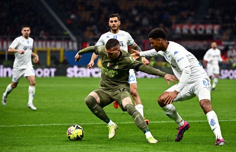 AC Milan bermain imbang tanpa gol dengan Empoli AC Milan bermain imbang tanpa gol dengan Empoli