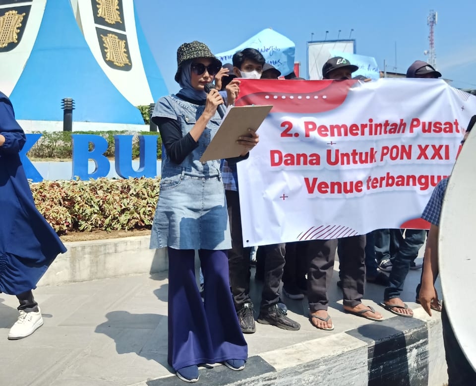 Gelar demo, APAM minta pemerintah pusat segera realisasikan anggaran PON Aceh Gelar demo, APAM minta pemerintah pusat segera realisasikan anggaran PON Aceh