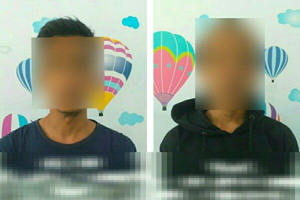 Dua pria terduga pelaku curanmor dan penadah di Bitung dibekuk Polisi Dua pria terduga pelaku curanmor dan penadah di Bitung dibekuk Polisi