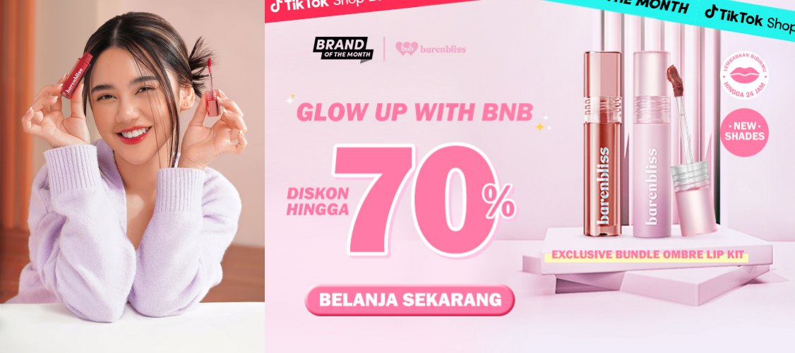 Barenbliss bagikan THR dan giveaway dalam Tiktok Brand of The Month Barenbliss bagikan THR dan giveaway dalam Tiktok Brand of The Month