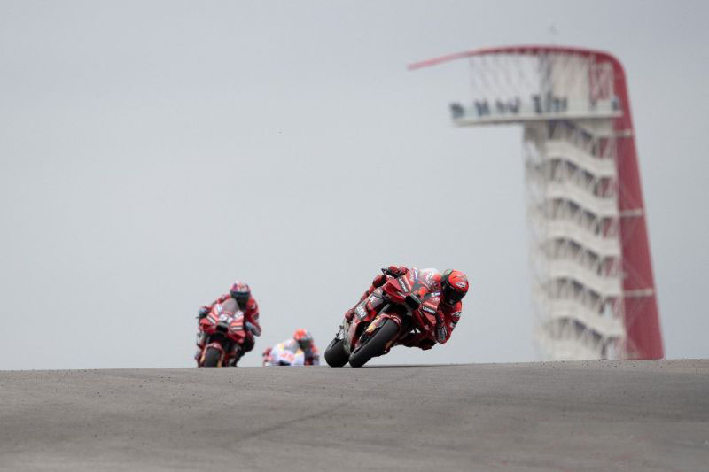 Bagnaia menangkan Sprint dan cetak rekor di MotoGP Austin