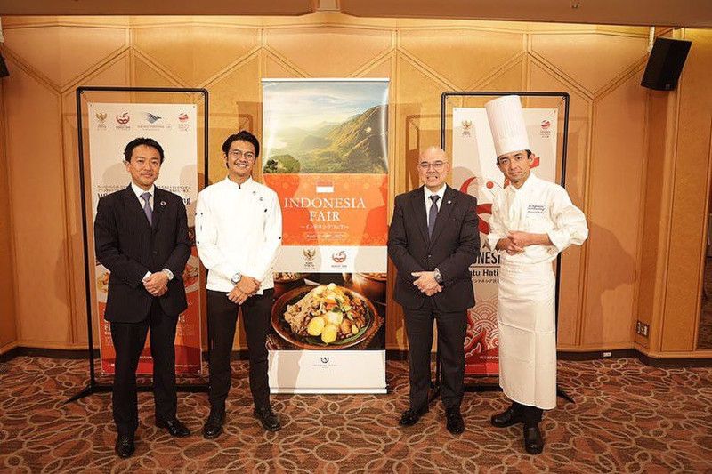 Chef Indonesia kenalkan kuliner tanah air di Indonesia Fair 2023 Tokyo