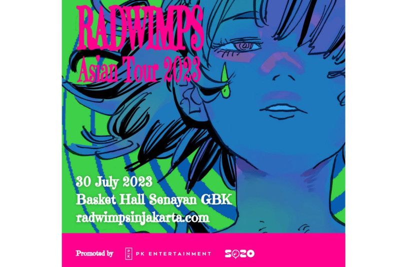 RADWIMPS bakal konser di Jakarta 30 Juli 2023