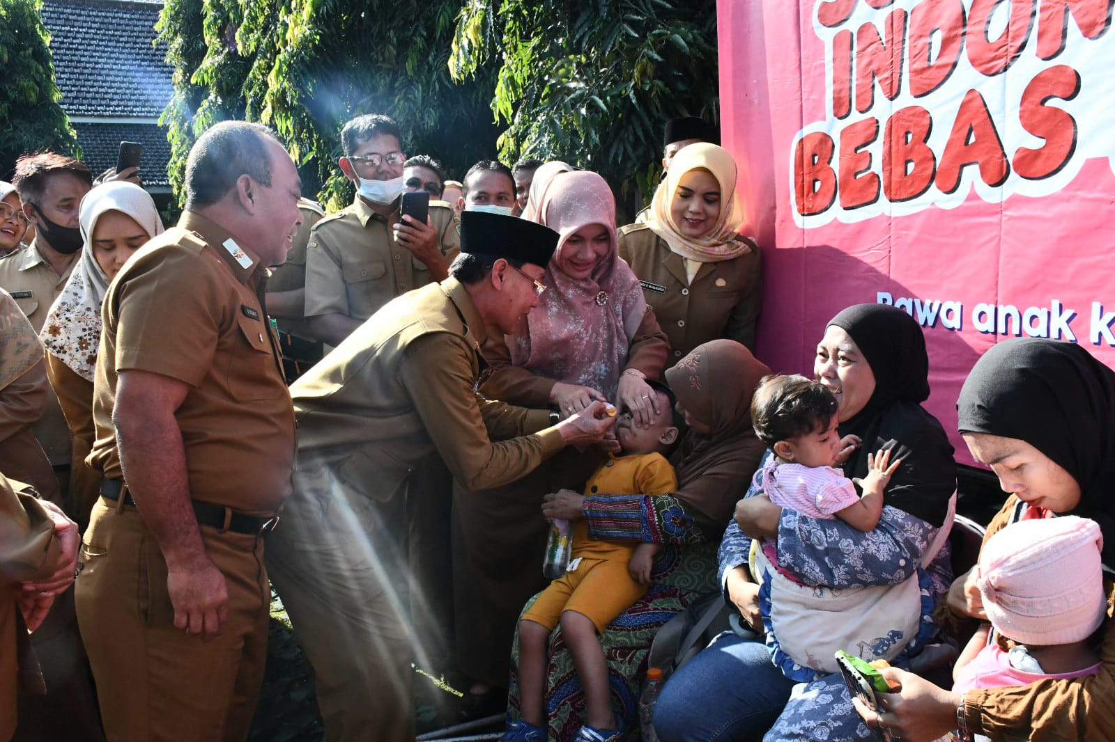 Pemkab Majalengka targetkan imunisasi polio 85.298 anak 