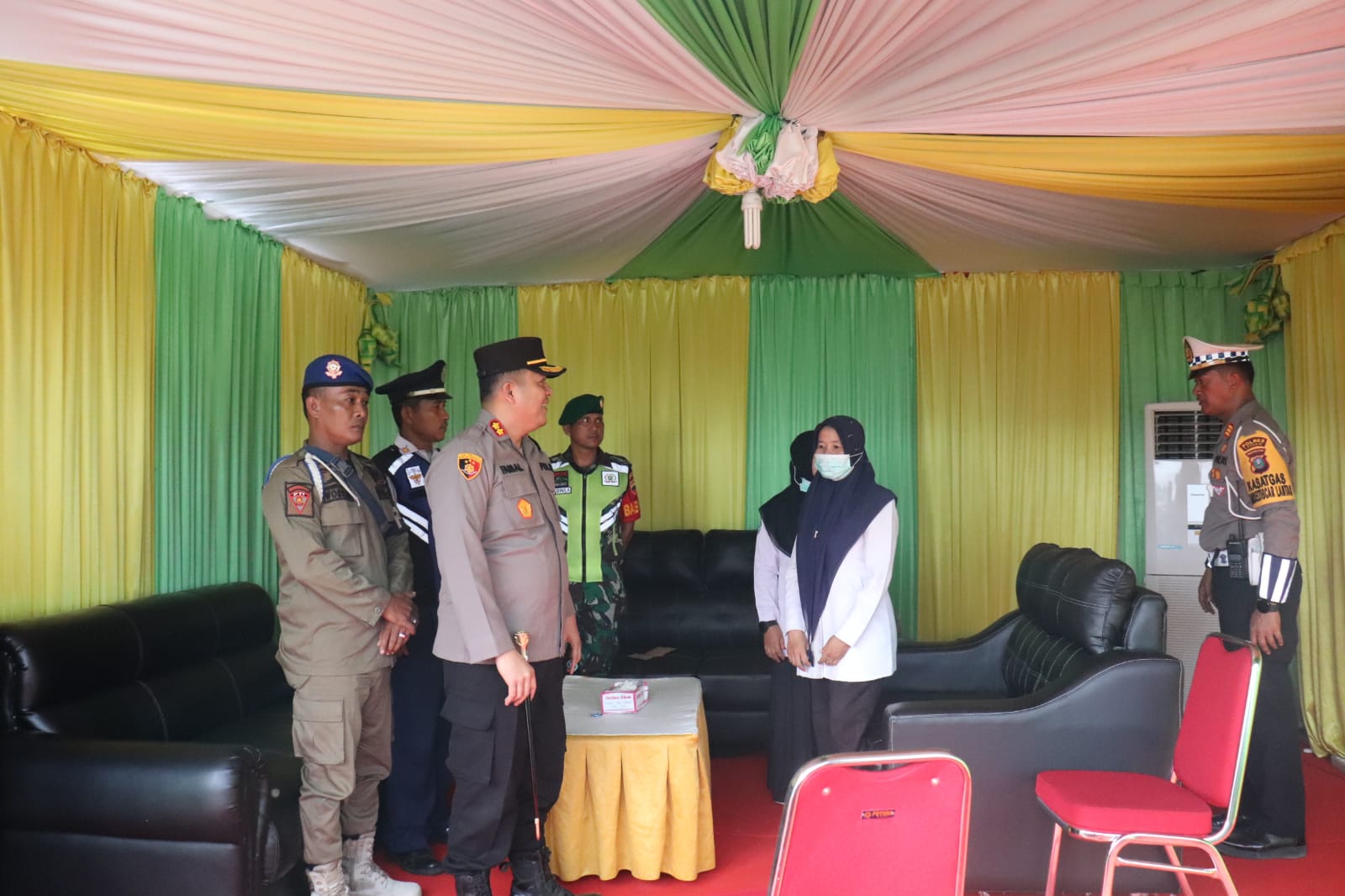Ops Ketupat Toba, Kapolres Langkat cek Pospam dan Posyan Ops Ketupat Toba, Kapolres Langkat cek Pospam dan Posyan
