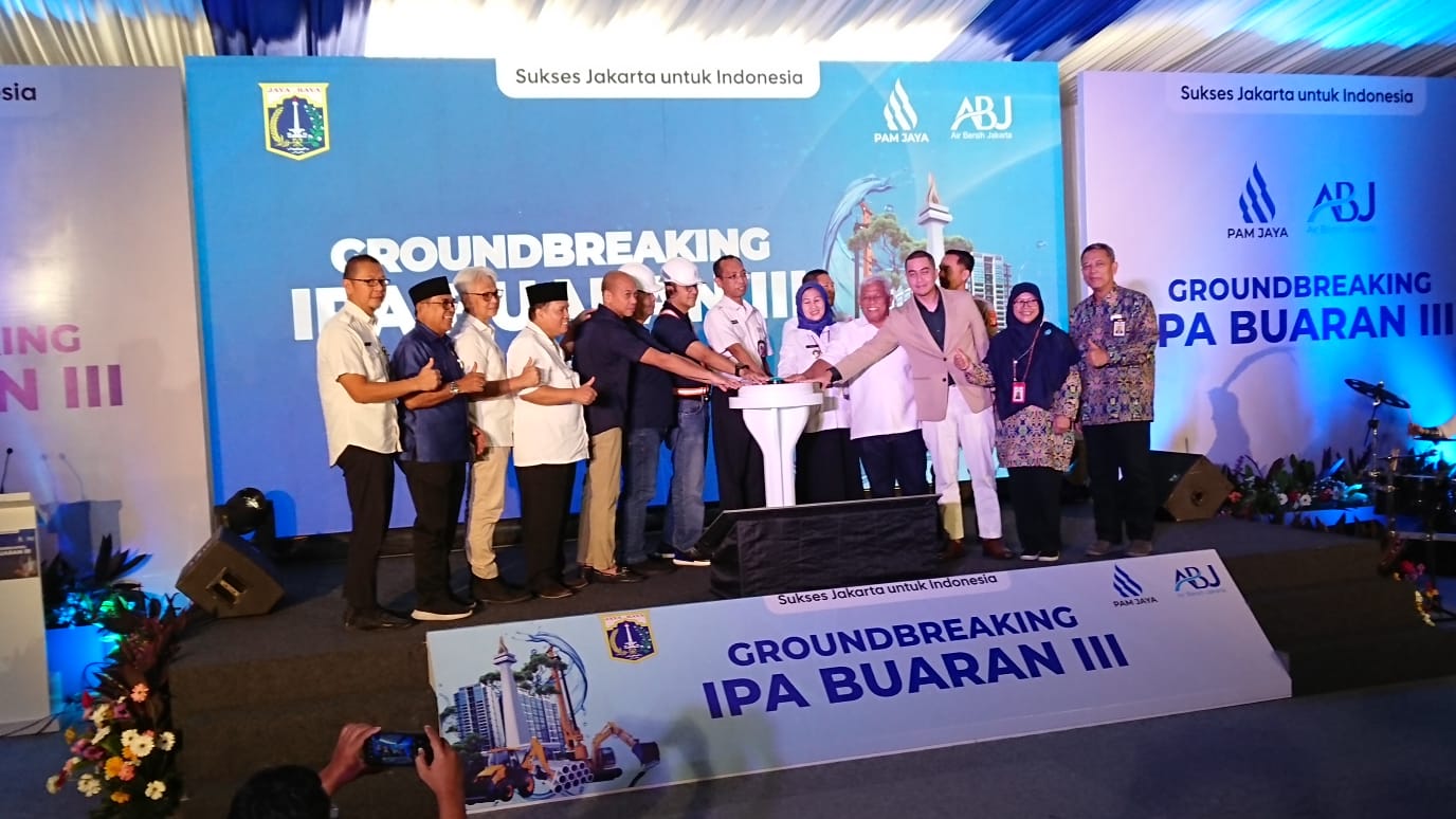 PAM JAYA mulai lakukan pembangunan IPA Buaran III