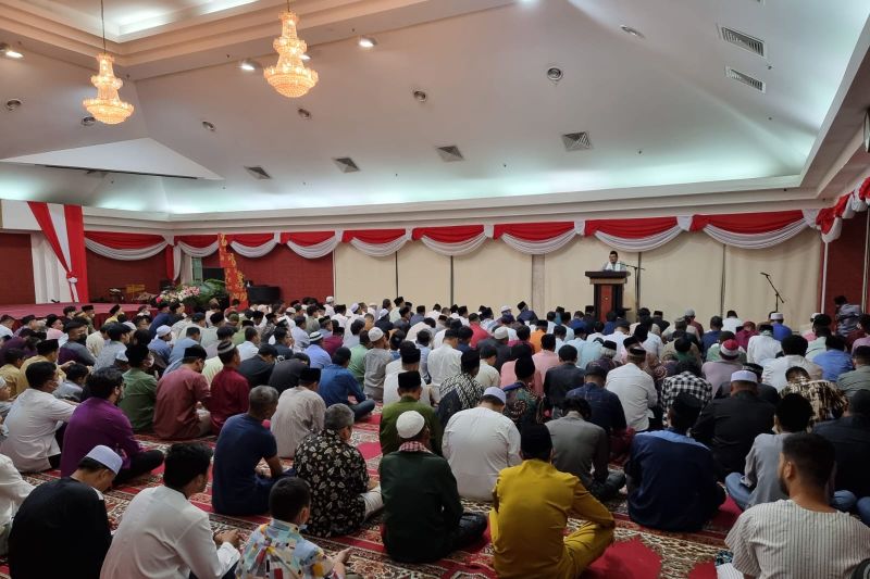 Ratusan WNI laksanakan shalat Idul Fitri di KBRI Kuala Lumpur