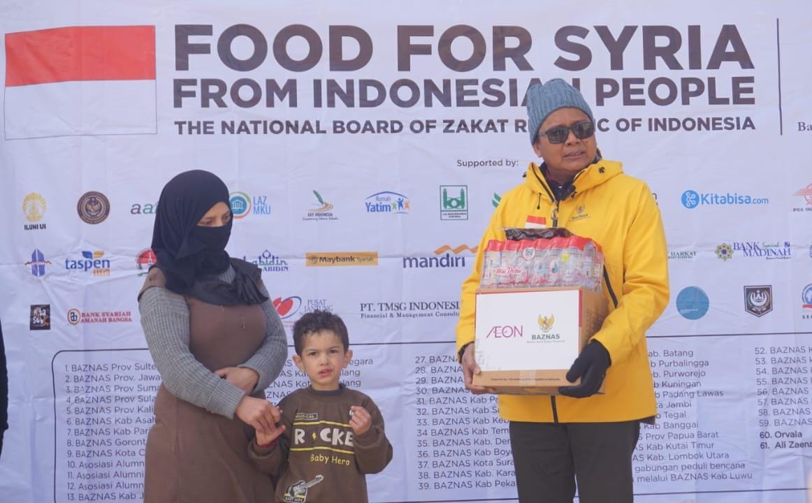 Tembus Aleppo, BAZNAS salurkan bantuan untuk korban gempa Suriah