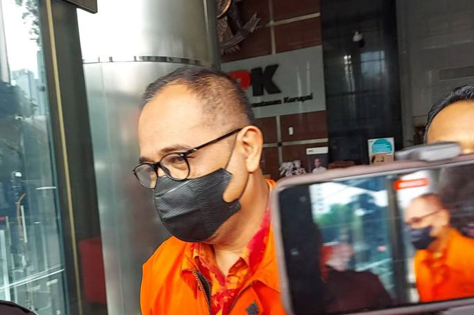 Rafael Alun Trisambodo jalani pemeriksaan perdana sebagai tersangka Rafael Alun Trisambodo jalani pemeriksaan perdana sebagai tersangka