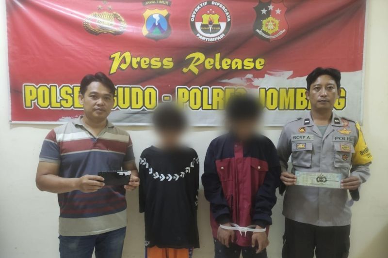 Polisi Jombang ringkus dua anak di bawah umur kasus pencurian