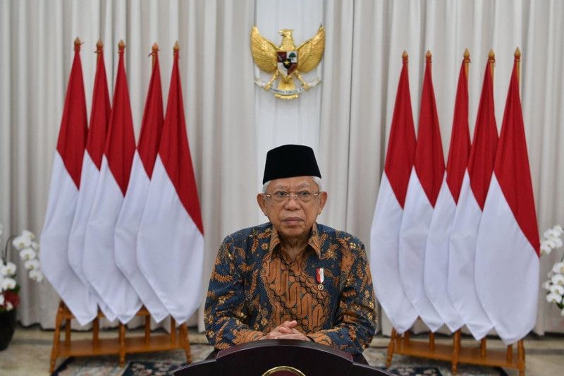 Wapres apresiasi seluruh pengorbanan dan bakti TNI AU Wapres apresiasi seluruh pengorbanan dan bakti TNI AU