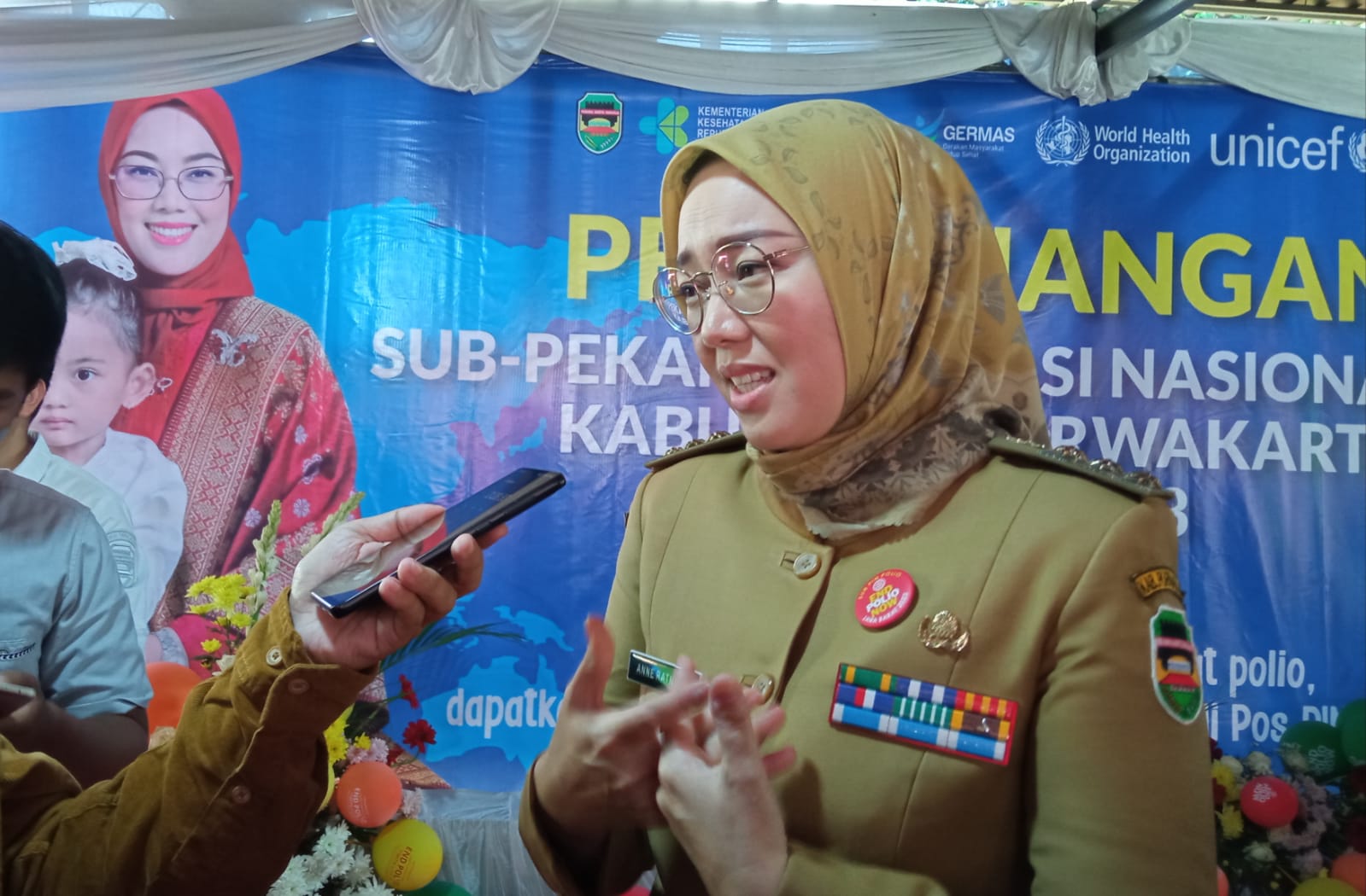 Pemkab Purwakarta targetkan 78.077 anak diimunisasi polio