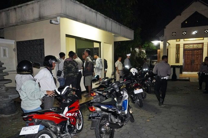 Polresta Surakarta gencar razia kendaraan knalpot bising