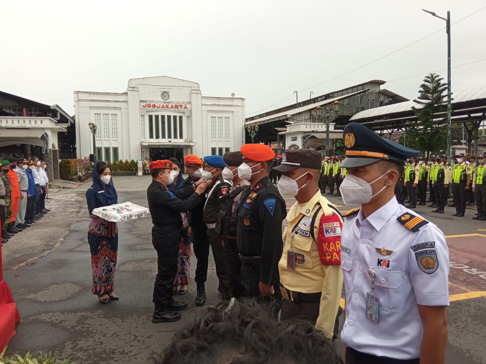 Apel gelar pasukan, Daop 6 Yogyakarta pastikan kesiapan angkutan Lebaran 2023