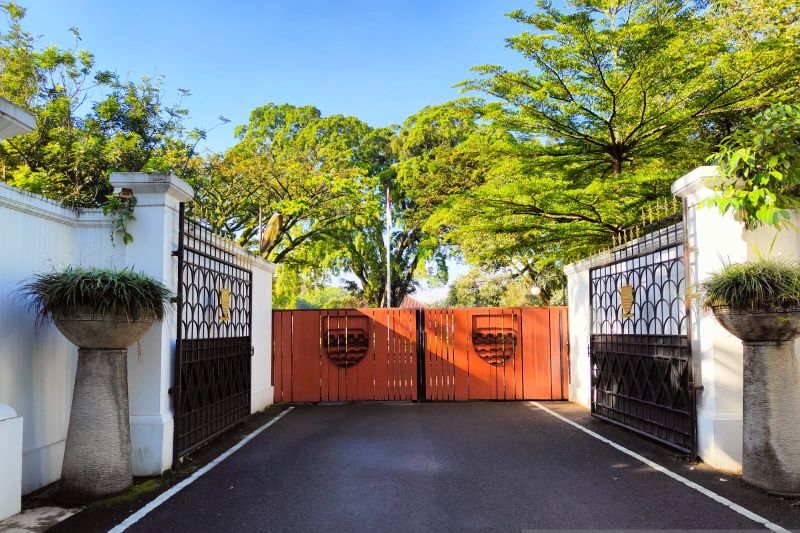 Rumah dinas wali kota Bandung tertutup usai Yana Mulyana terjaring KPK Rumah dinas wali kota Bandung tertutup usai Yana Mulyana terjaring KPK