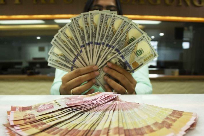 Rupiah Rabu pagi turun 36 poin