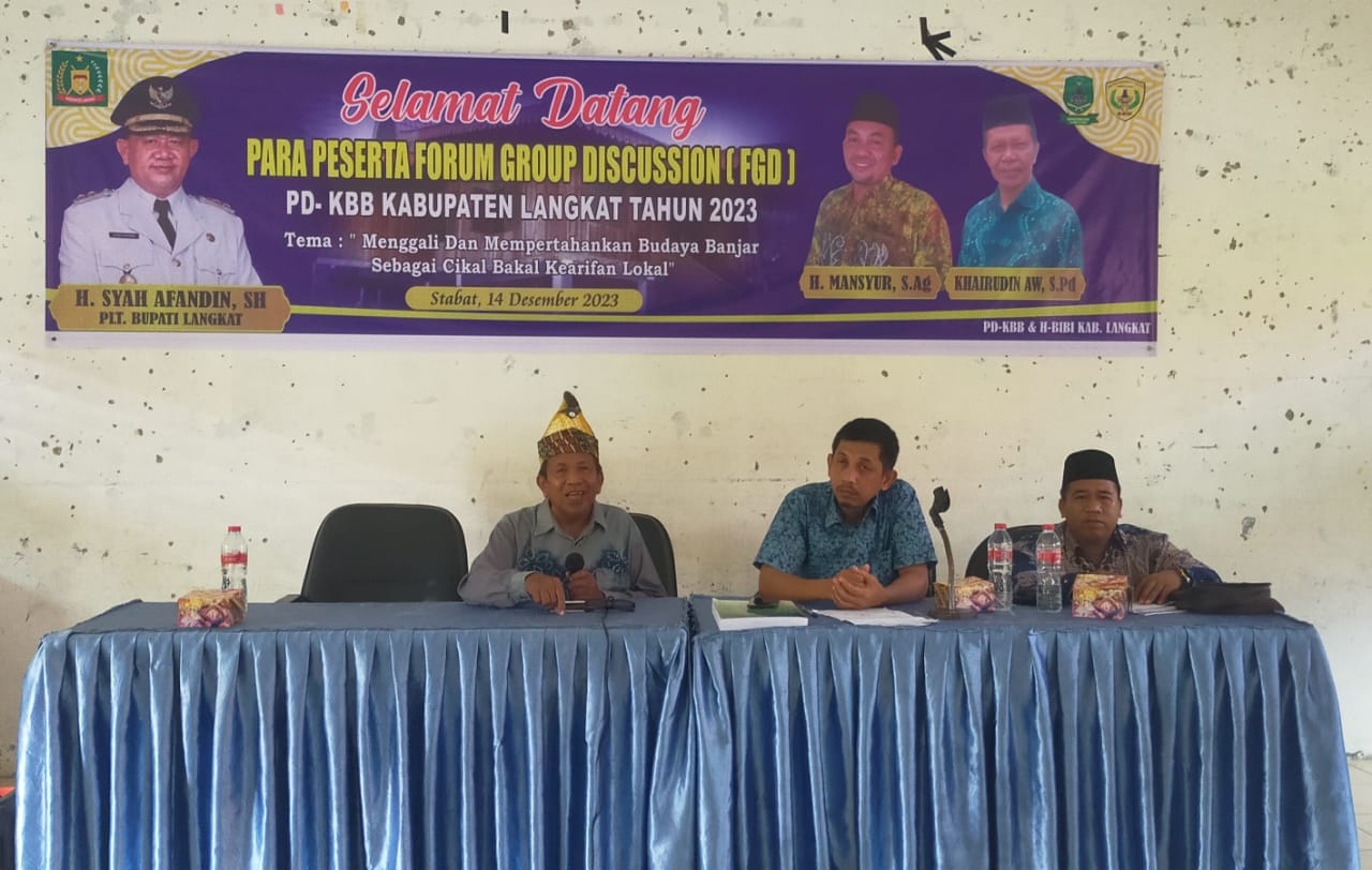 Melestarikan adat dan budaya PD-KBB Langkat gelar pekan budaya Banjar