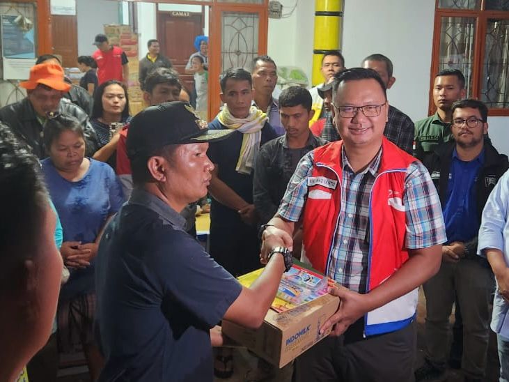 Pertamina kembali salurkan bantuan kepada korban banjir dan longsor di Humbahas Pertamina kembali salurkan bantuan kepada korban banjir dan longsor di Humbahas