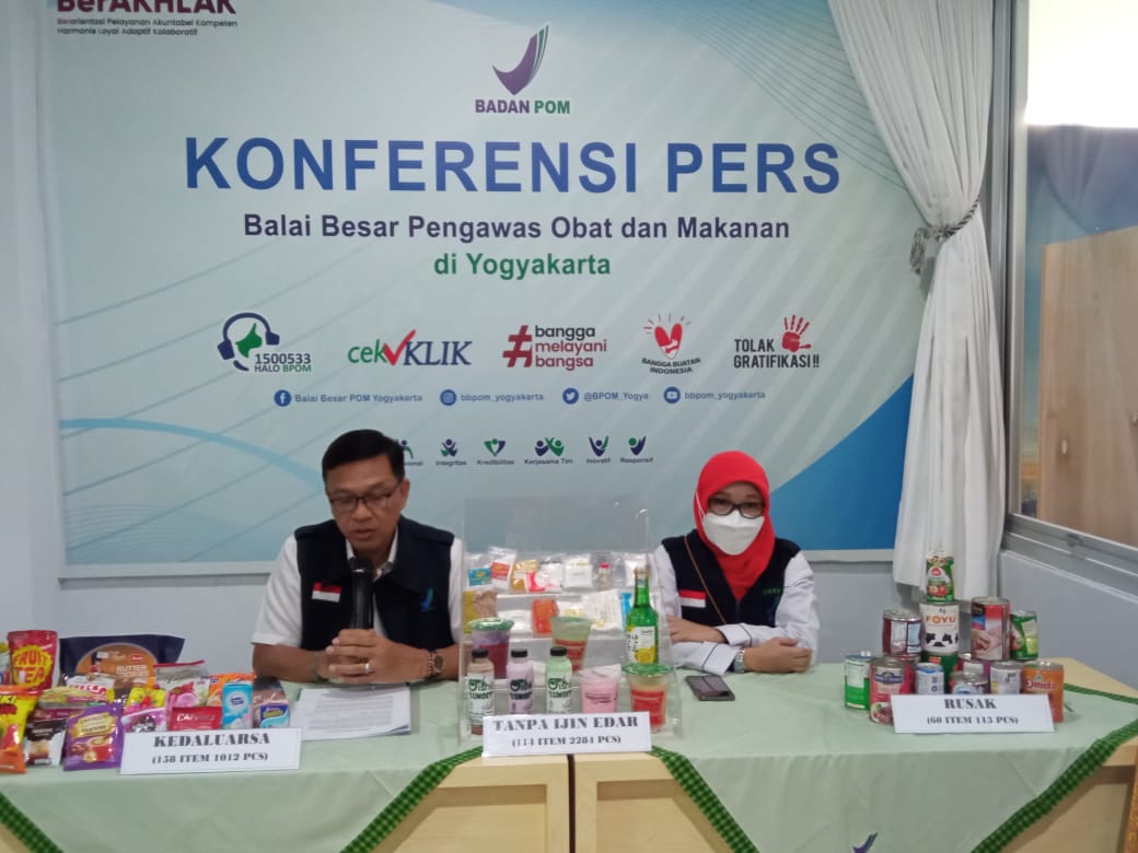 Bahan tambahan pangan tanpa ijin edar paling tinggi ditemukan BBPOM di DIY jelang Nataru