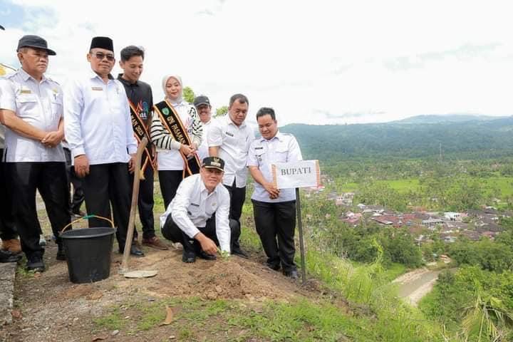 Tanam pohon di Benteng Bukit Tajadi Bonjol, Pemkab fokus jadikan Pasaman destinasi wisata Tanam pohon di Benteng Bukit Tajadi Bonjol, Pemkab fokus jadikan Pasaman destinasi wisata