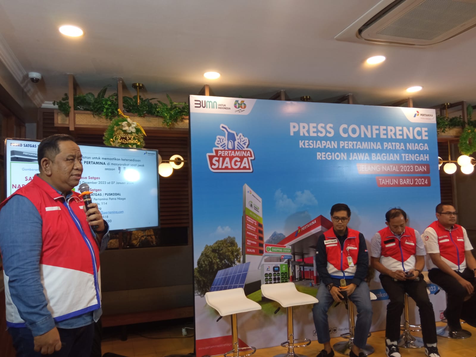 Amankan pasokan energi libur Nataru, Pertamina Patra Niaga bentuk Satgas di Jateng-DIY 