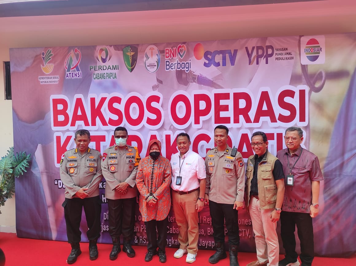 Kemensos gelar operasi katarak gratis di RS Bhayangkara Polda Papua Kemensos gelar operasi katarak gratis di RS Bhayangkara Polda Papua