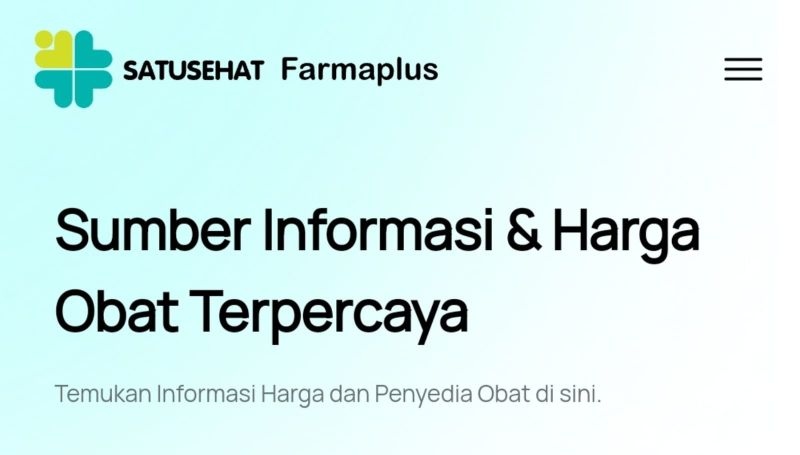 Kemenkes luncurkan Farmaplus 2.0 untuk cek harga dan ketersediaan obat Kemenkes luncurkan Farmaplus 2.0 untuk cek harga dan ketersediaan obat