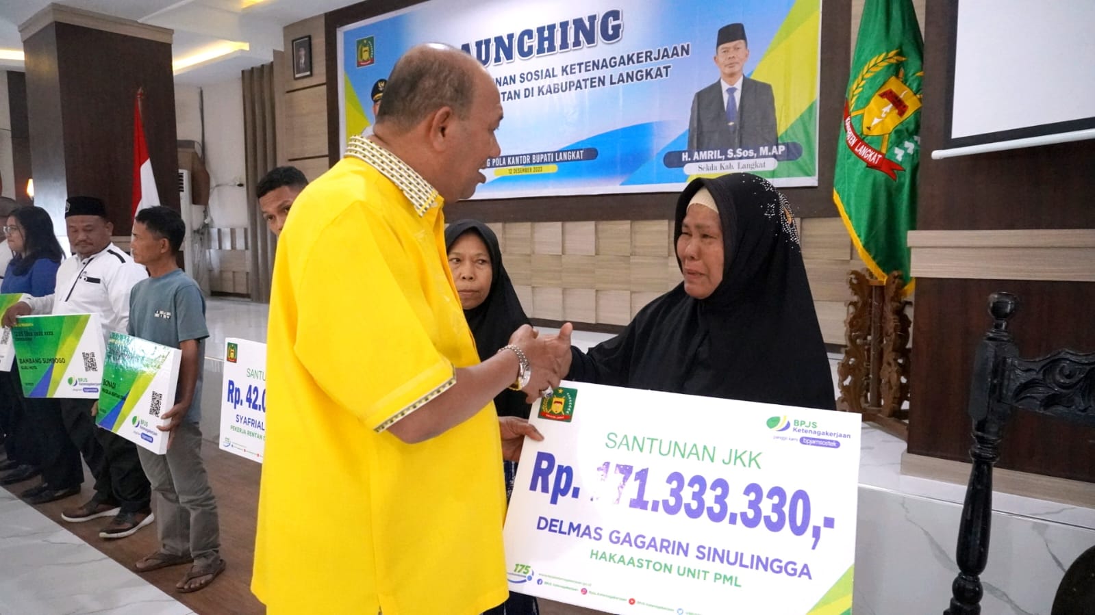 Pemkab Langkat lindungi 26.639 orang pekerja rentan Pemkab Langkat lindungi 26.639 orang pekerja rentan