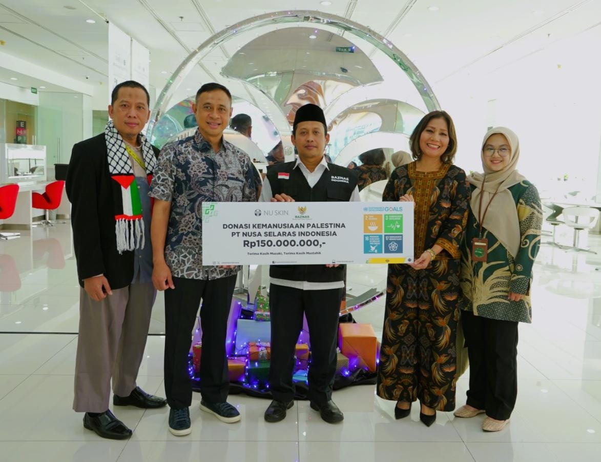 BAZNAS terima bantuan infak kemanusiaan untuk Palestina dari PT Nusa Selaras Indonesia BAZNAS terima bantuan infak kemanusiaan untuk Palestina dari PT Nusa Selaras Indonesia