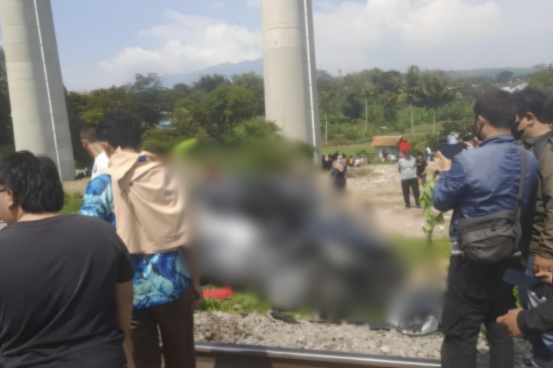 Korban meninggal kecelakaan kereta di KBB bertambah jadi lima orang
