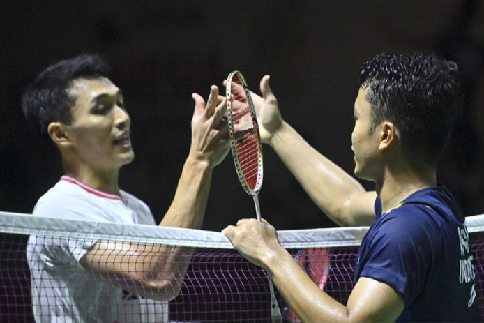 Peningkatan performa Ginting dan Jonatan jadi bekal Olimpiade 2024 Paris Peningkatan performa Ginting dan Jonatan jadi bekal Olimpiade 2024 Paris