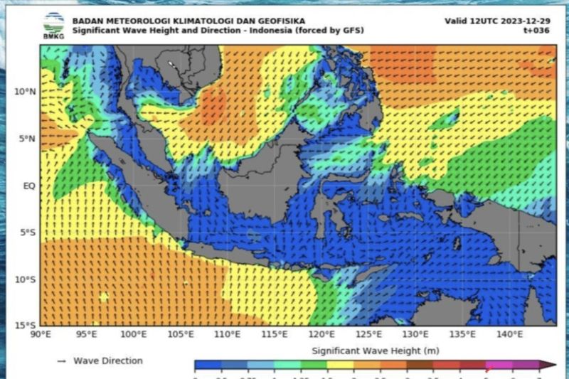 BMKG imbau masyarakat pesisir waspadai gelombang hingga 4 meter BMKG imbau masyarakat pesisir waspadai gelombang hingga 4 meter