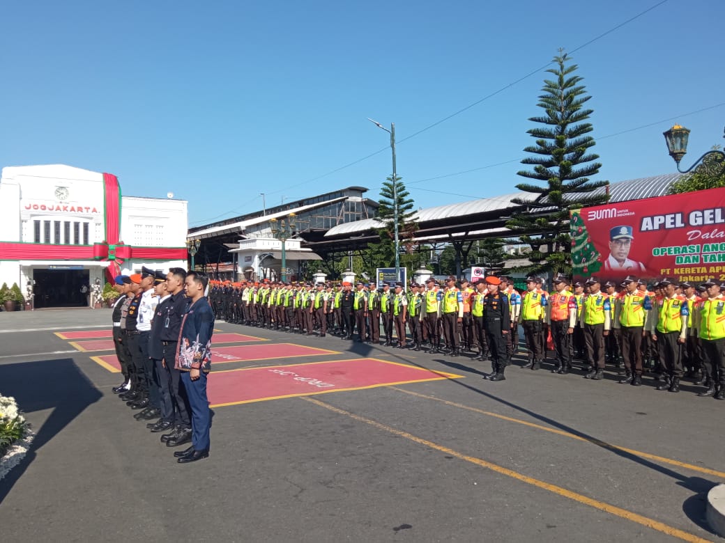 Apel gelar pasukan, KAI Daop 6 siap sukseskan angkutan Nataru