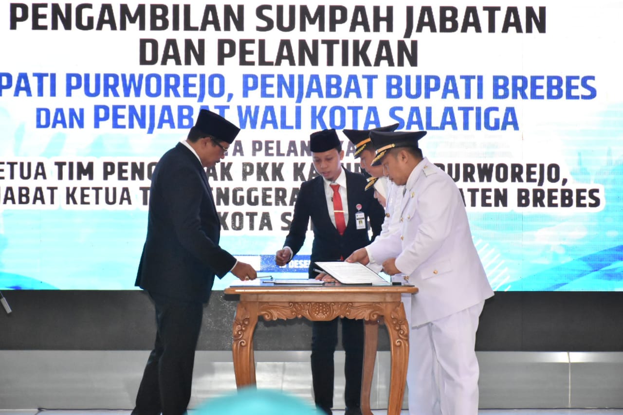 Yasin Khasani jabat Pj Wali Kota Salatiga Yasin Khasani jabat Pj Wali Kota Salatiga