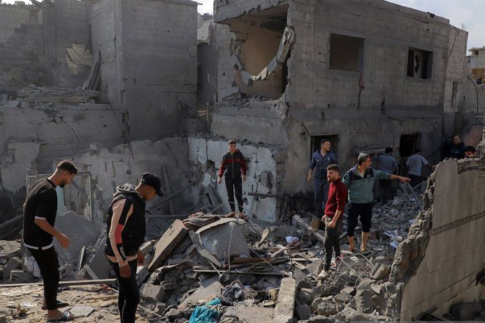 Lebih dari 80 persen populasi di Jalur Gaza telah mengungsi sejak 7 Oktober Lebih dari 80 persen populasi di Jalur Gaza telah mengungsi sejak 7 Oktober