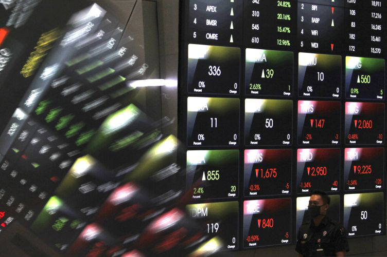 IHSG Senin dibuka melemah 9,56 poin ke posisi 7.181,43