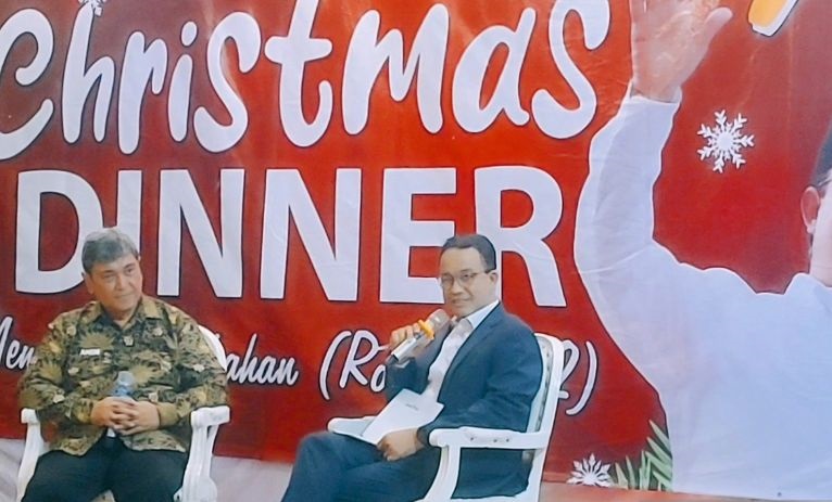 Anies kenalkan SC dan OC safari Natal kepada umat Kristen di Jakut Anies kenalkan SC dan OC safari Natal kepada umat Kristen di Jakut