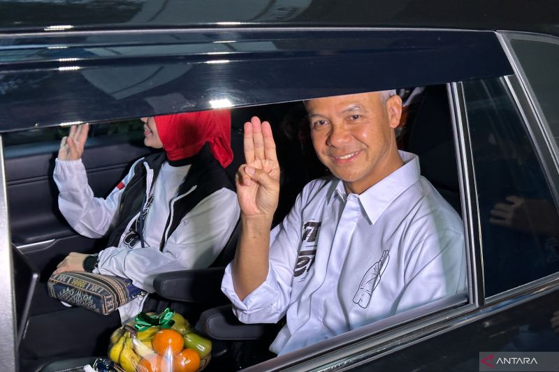 Hadapi debat, Ganjar mengaku senang, insyaallah bismillah