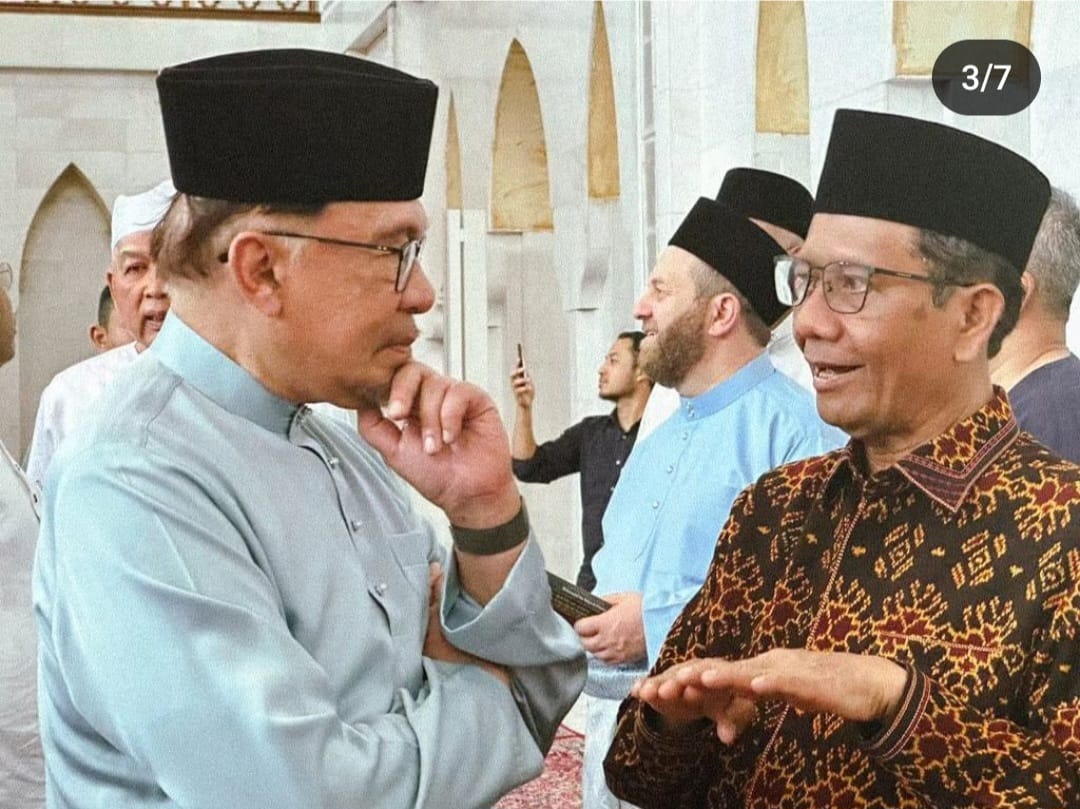 Warga Indonesia dan Malaysia antusias sambut Mahfud