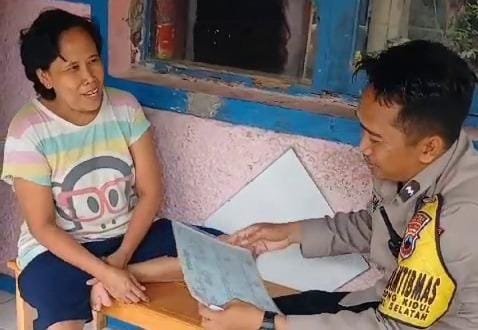 Bhabinkamtibmas Kelurahan Debong Kidul bantu warga binaan peroleh layanan kesehatan Bhabinkamtibmas Kelurahan Debong Kidul bantu warga binaan peroleh layanan kesehatan